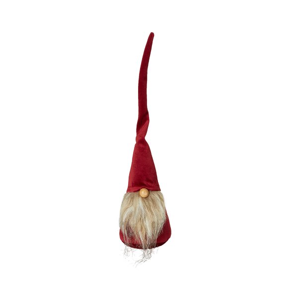 Speedtsberg Julepynt Kaj Nisse Velour Red 46 cm