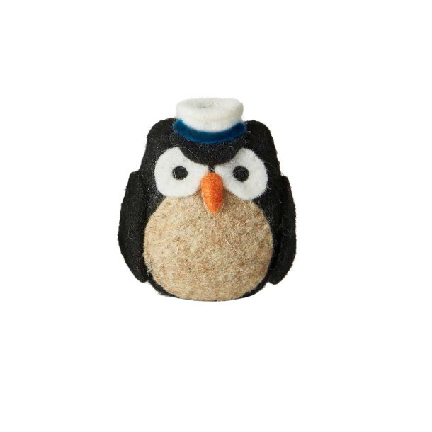 Speedtsberg Student Ugle Uld Black Blue 10x8 cm