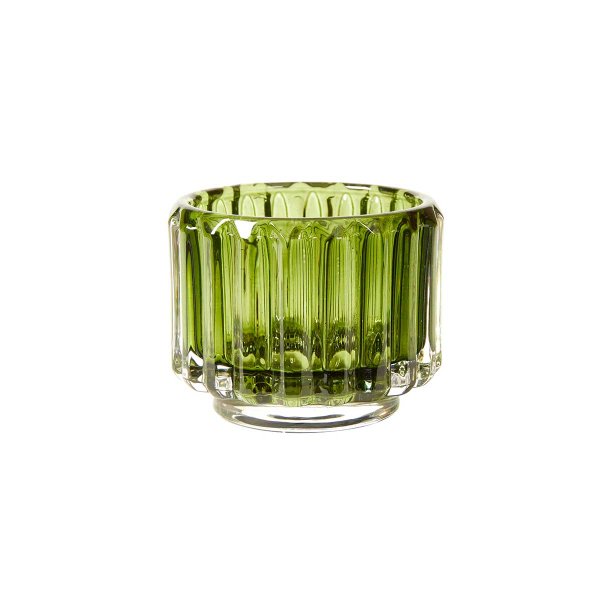 Speedtsberg Dark Green Fyrfadsstage Glas 9x7 cm
