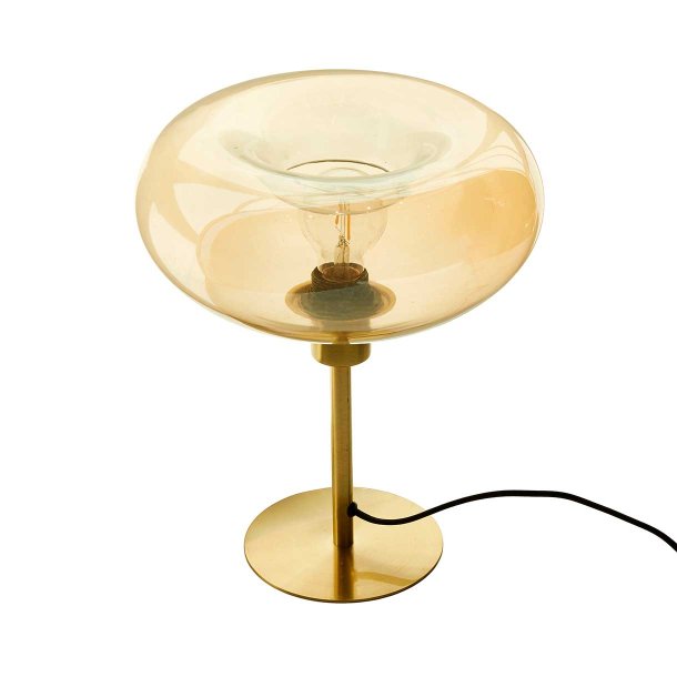 Speedtsberg Bordlampe Amber/Gold D25x30 cm