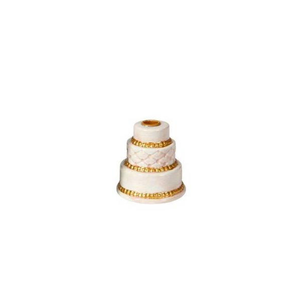 Lagkage T/Kertelys White/Rosa 6x6x6 cm 