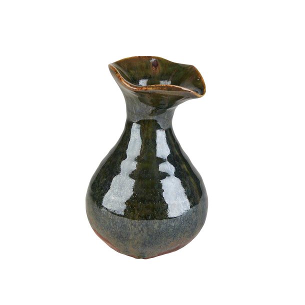 2HAVE Vase Ornic Mrkegrn 12x8 cm